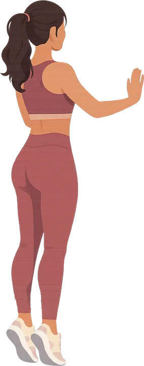 Calf Raises, standing position