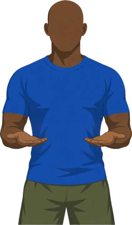 Palm Turns, standing position
